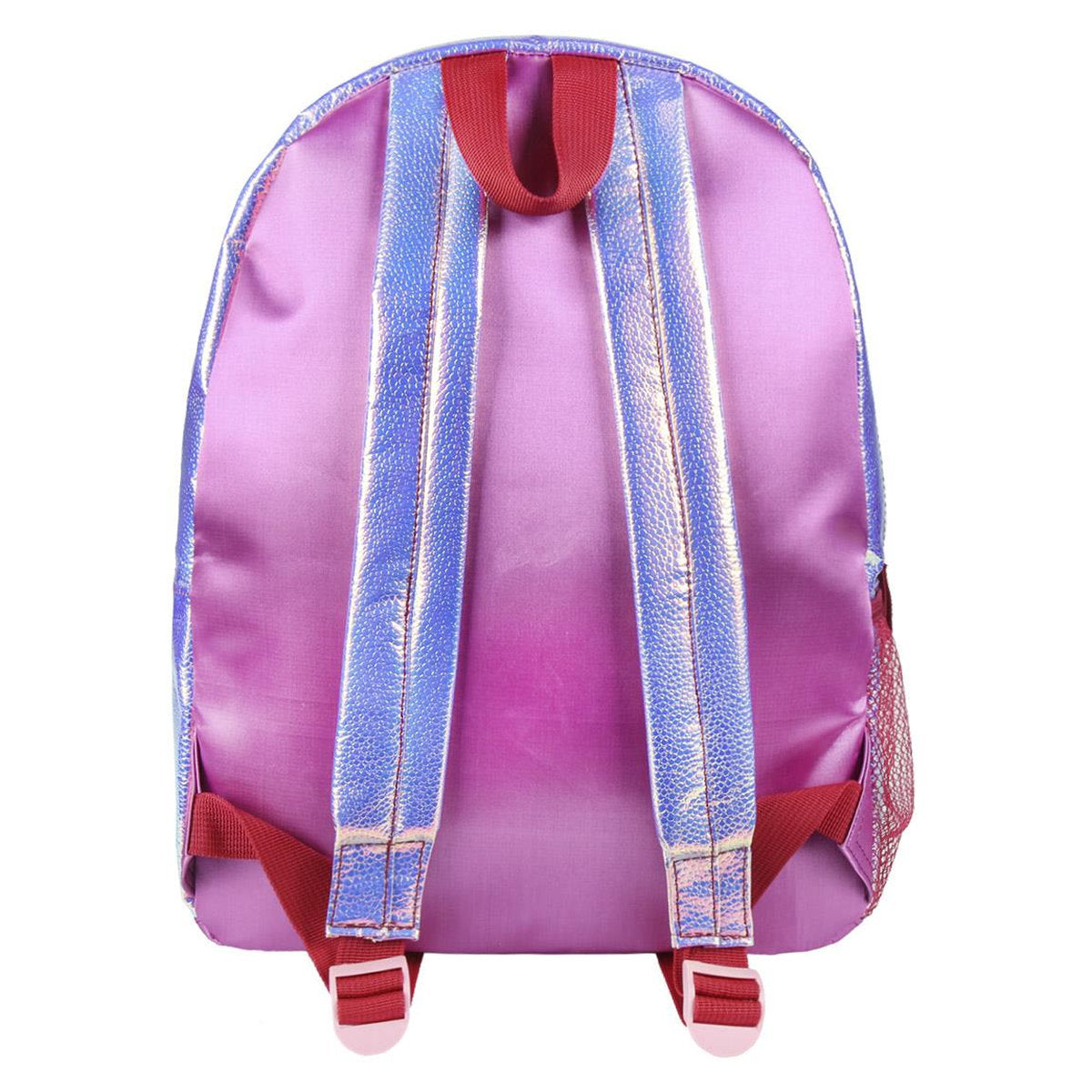 MOCHILA CASUAL MODA IRIDISCENTE SUPERMAN