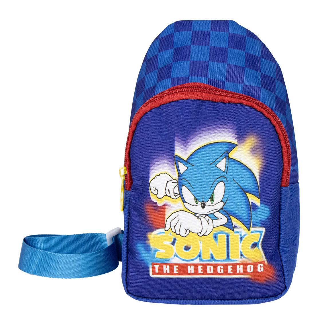 MOCHILA INFANTIL BANDOLERA SONIC
