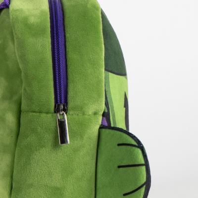 MOCHILA GUARDERIA PERSONAJE PELUCHE AVENGERS HULK