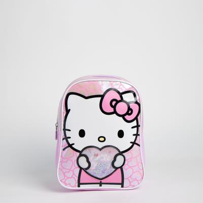 MOCHILA INFANTIL PERSONAJE APLICACIONES HELLO KITTY