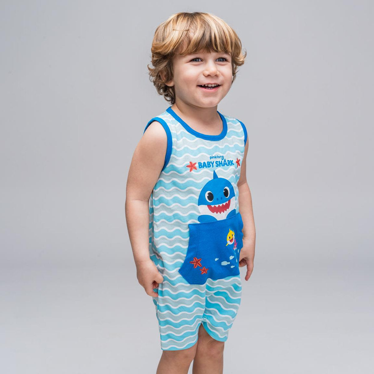 PELELE SINGLE JERSEY BABY SHARK