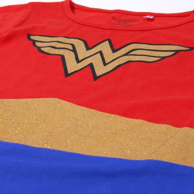 VESTIDO SINGLE JERSEY TUTU WONDER WOMAN