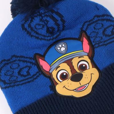 CONJUNTO 3 PIEZAS BUFANDA PAW PATROL