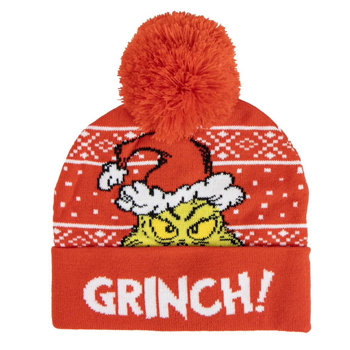 GORRO PUNTO CHRISTMAS THE GRINCH