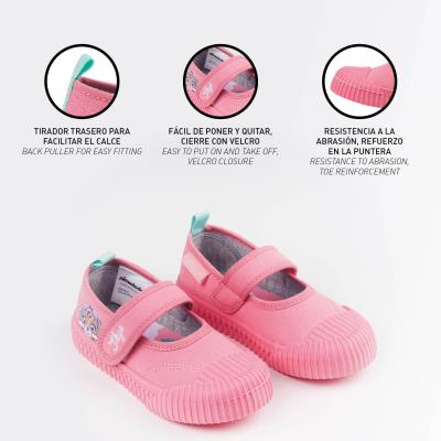 ZAPATILLA LONETA SUELA PVC LAZO PAW PATROL