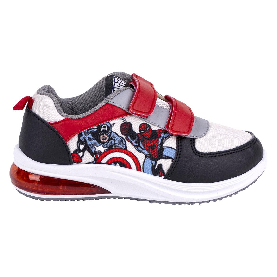 DEPORTIVA SUELA PVC CON LUCES AVENGERS