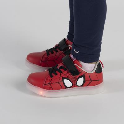 DEPORTIVA SUELA TPR CON LUCES SPIDERMAN