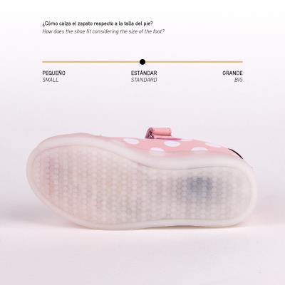 DEPORTIVA SUELA TPR CON LUCES MINNIE