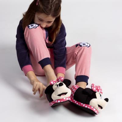 ZAPATILLAS DE CASA 3D APLICACIONES MINNIE