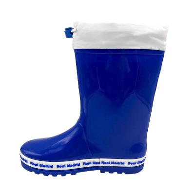 BOTAS LLUVIA PVC REAL MADRID