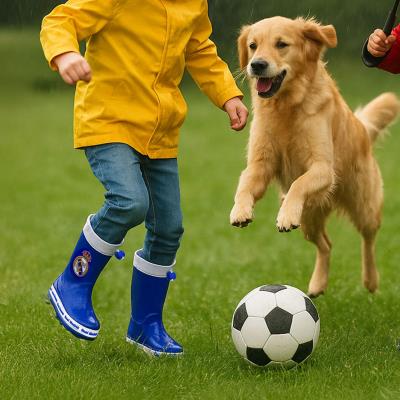 BOTAS LLUVIA PVC REAL MADRID