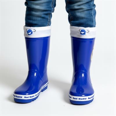 BOTAS LLUVIA PVC REAL MADRID