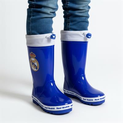 BOTAS LLUVIA PVC REAL MADRID