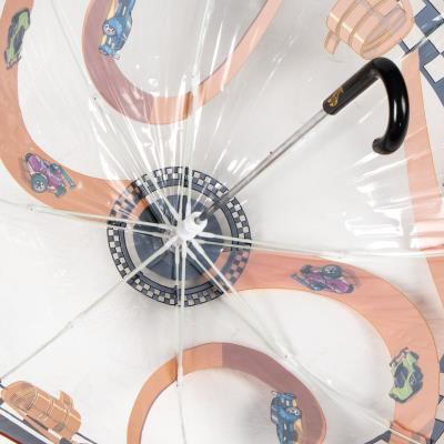 PARAGUAS MANUAL POE BURBUJA HOT WHEELS