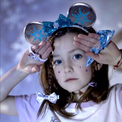 ACCESORIOS PELO LAZOS 3 PIEZAS FROZEN