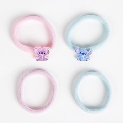 ACCESORIOS PELO COLETERO 4 PIEZAS STITCH