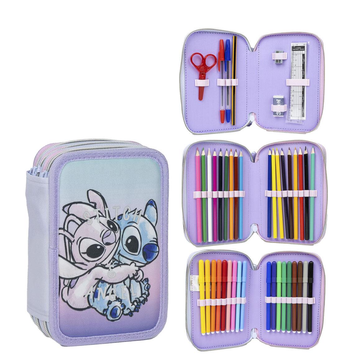 PLUMIER CON ACCESORIOS GIOTTO STITCH