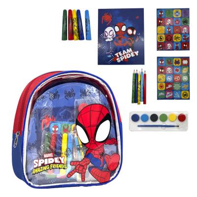 COLOREABLE MOCHILA SPIDEY