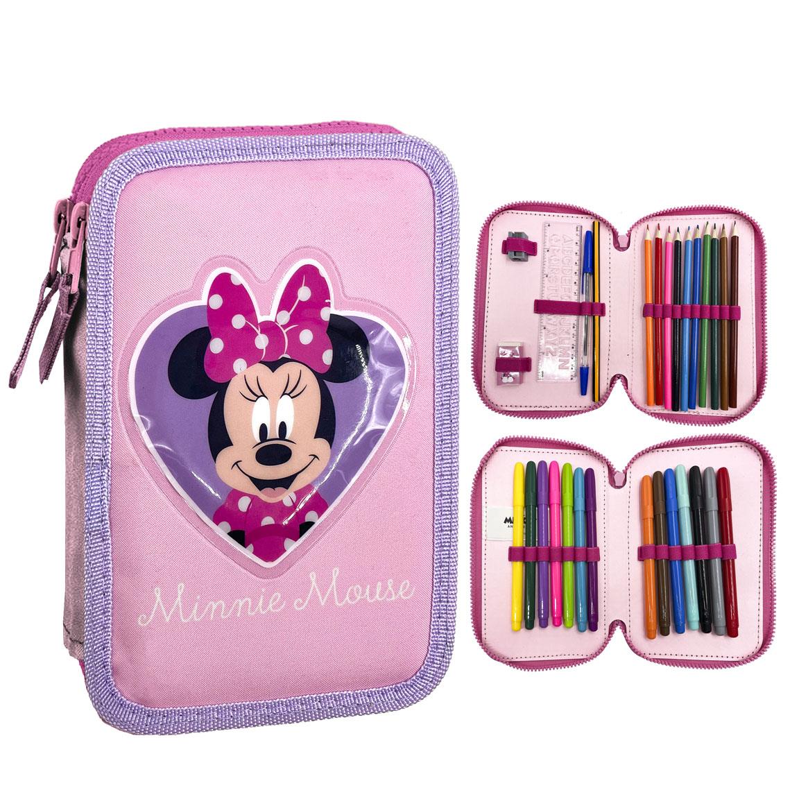 PLUMIER CON ACCESORIOS MINNIE