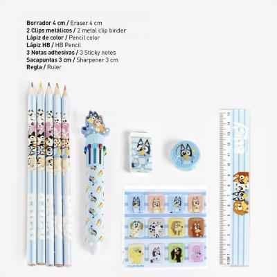 SET PAPELERÍA ESCOLAR EVA BLUEY