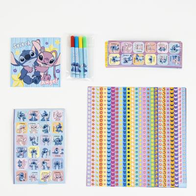 SET STICKERS 1000 PIEZAS STITCH