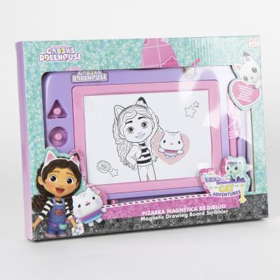 SET DE PAPELERÍA PIZARRA MAGNÉTICA GABBY´S DOLLHOUSE