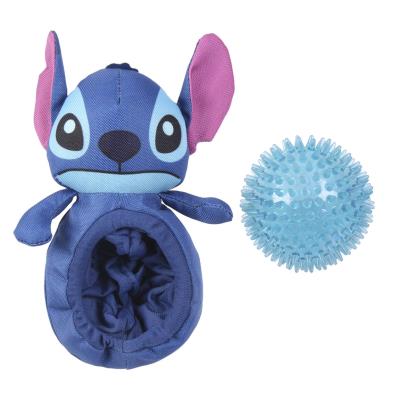 JUGUETE PARA PERRO PELOTA STITCH