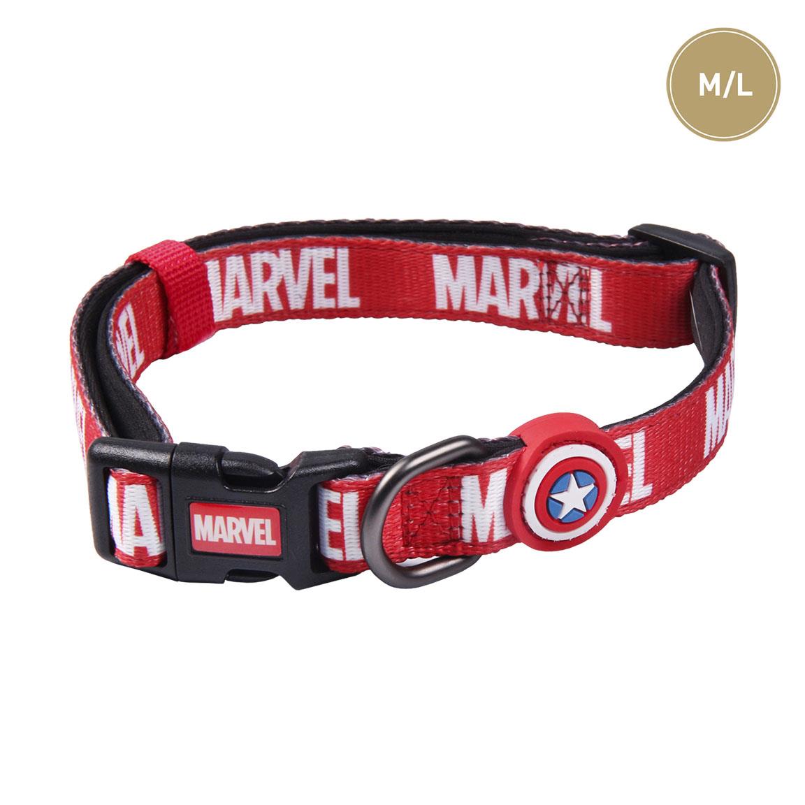 COLLAR PARA PERROS M/L MARVEL