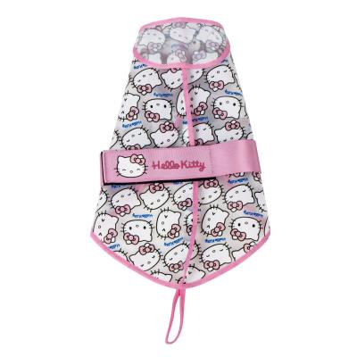 IMPERMEABLE AJUSTABLE PARA PERRO AJUSTABLE HELLO KITTY