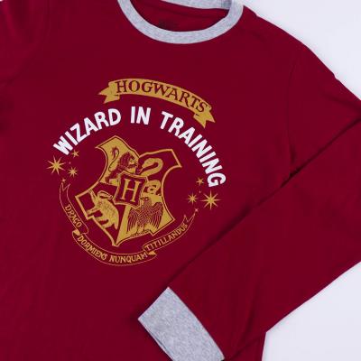 PIJAMA LARGO SINGLE JERSEY HARRY POTTER