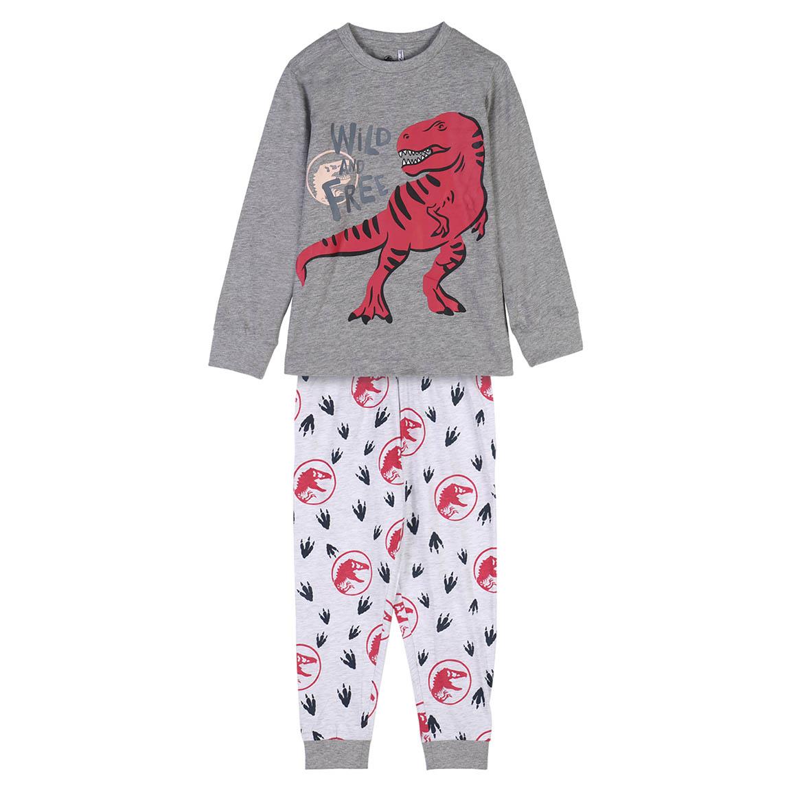 PIJAMA LARGO SINGLE JERSEY JURASSIC PARK