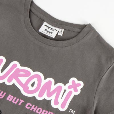 PIJAMA CORTO SINGLE JERSEY HELLO KITTY KUROMI