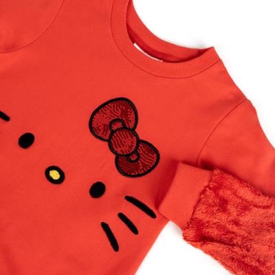 SUDADERA COTTON BRUSHED HELLO KITTY
