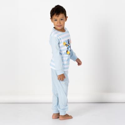PIJAMA LARGO SINGLE JERSEY BLUEY