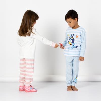 PIJAMA LARGO SINGLE JERSEY BLUEY