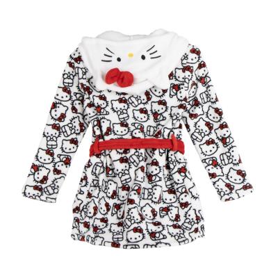 BATÍN CORAL FLEECE APLICACIONES HELLO KITTY