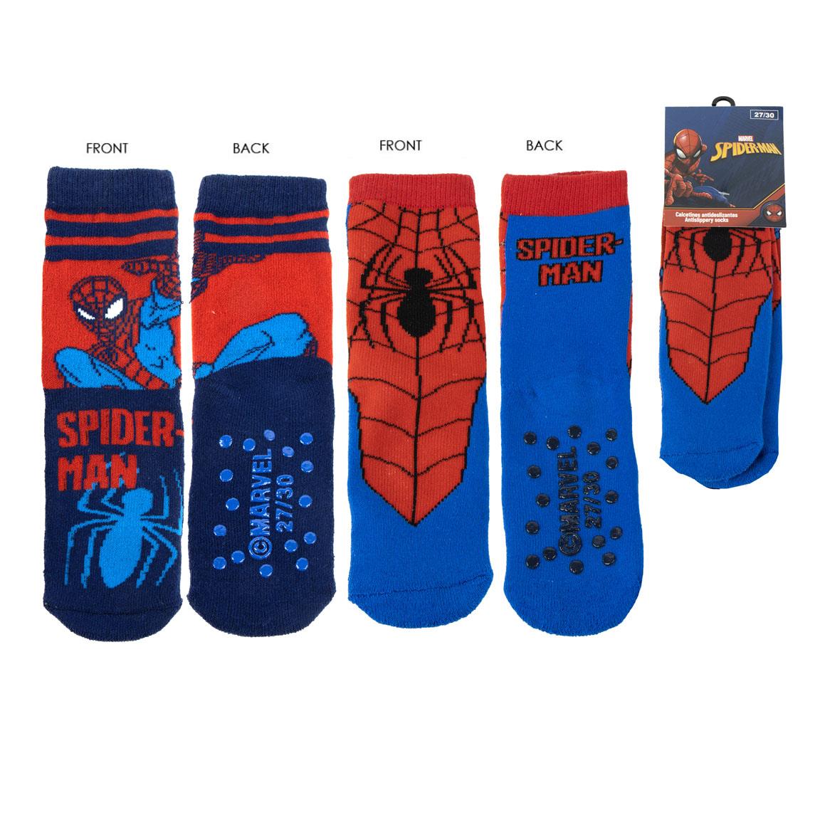 CALCETIN ANTIDESLIZANTE APLICACIONES SPIDERMAN