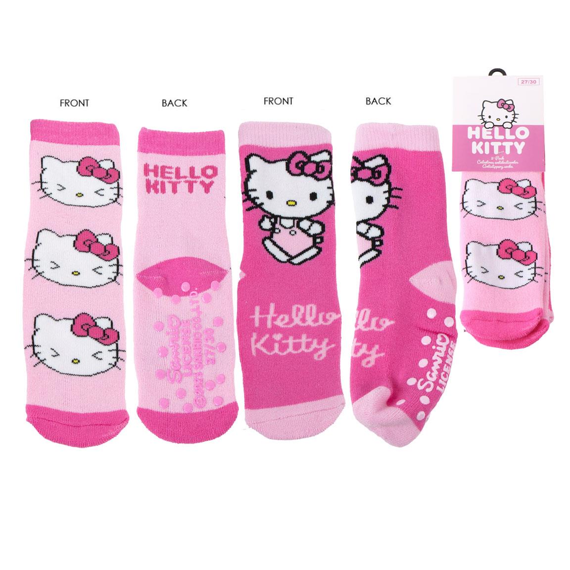 CALCETIN ANTIDESLIZANTE APLICACIONES HELLO KITTY