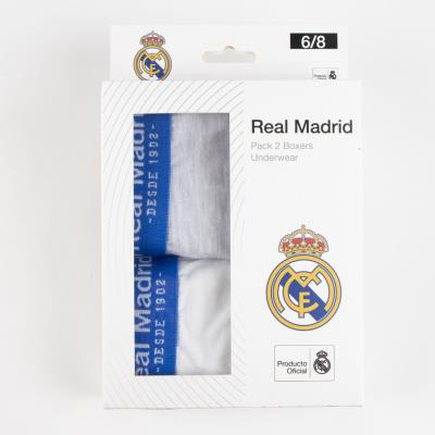 PACK BOXER SINGLE JERSEY 2 PIEZAS REAL MADRID