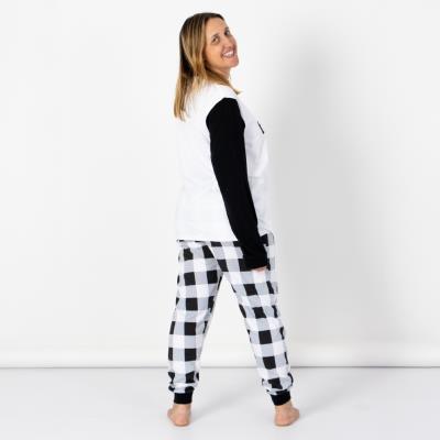 PIJAMA LARGO SINGLE JERSEY REAL MADRID