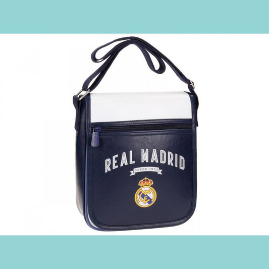 A - BANDOLERA VINTAGE REAL MADRID POLIPIEL - ILUSION SHOP