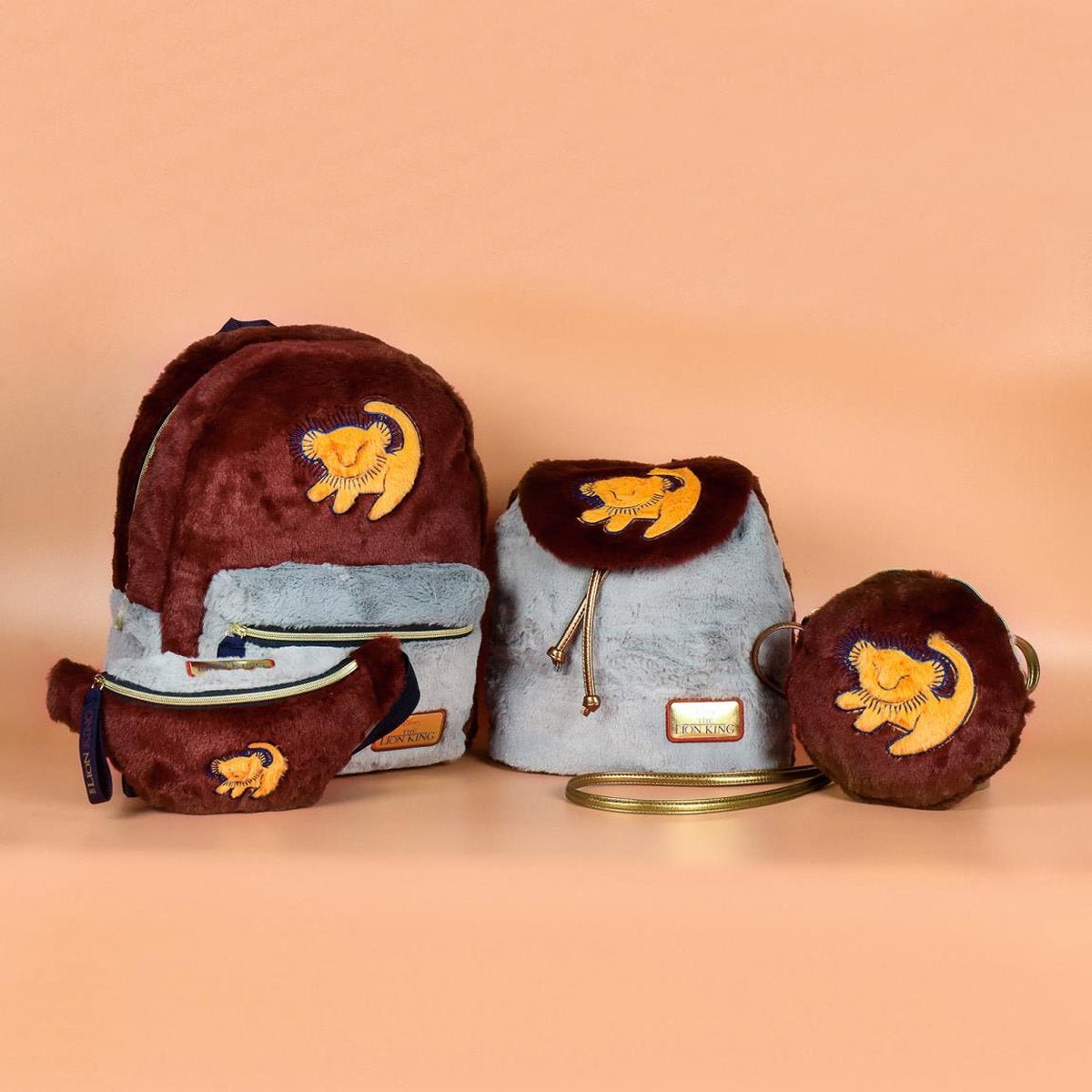 A - BOLSO BANDOLERA EL REY LEON DISNEY 18X18X4CM - ILUSION SHOP