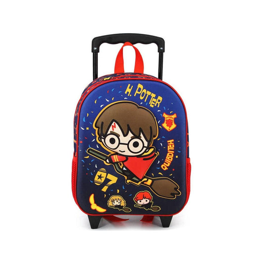 A - MOCHILA TROLLEY 3D HARRY POTTER - ILUSION SHOP
