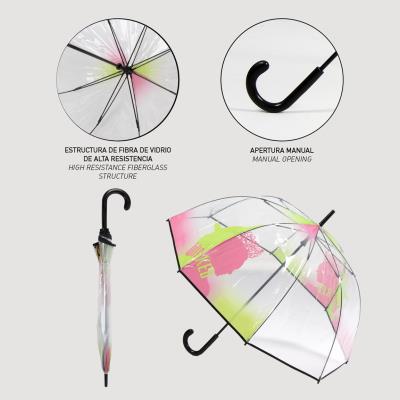 ACCESORIOS LLUVIA PARAGUAS MANUAL POE WICKED - ILUSION SHOP