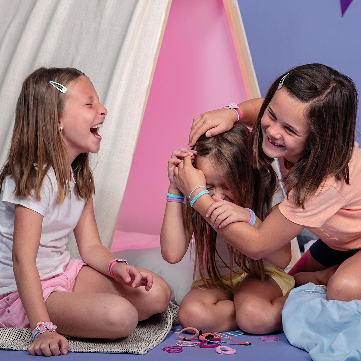 ACCESORIOS PELO COLETERO 4 PZ PEPPA PIG - ILUSION SHOP