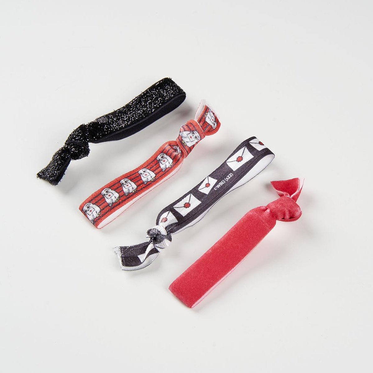 ACCESORIOS PELO ELASTICO 4 PZ HARRY POTTER - ILUSION SHOP