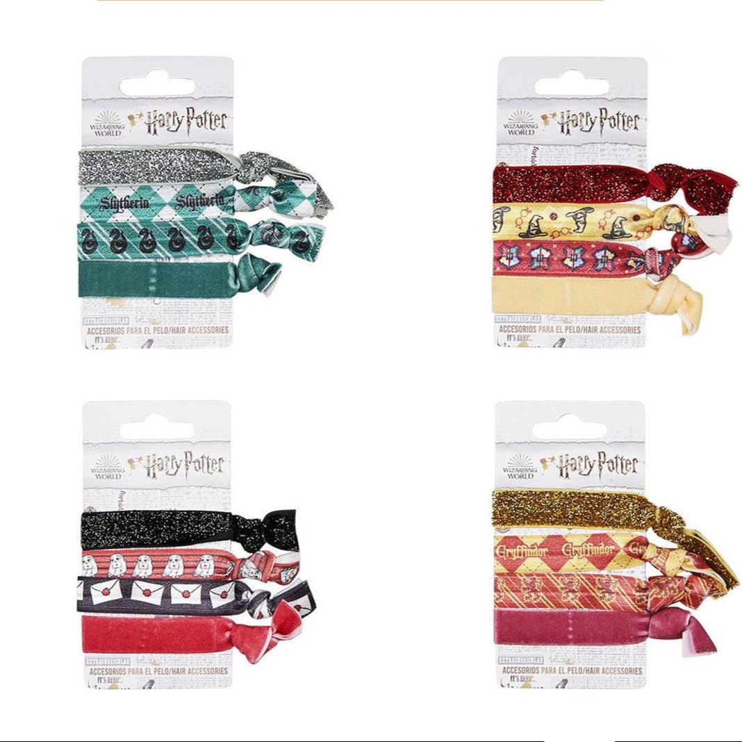 ACCESORIOS PELO ELASTICO 4 PZ HARRY POTTER - ILUSION SHOP