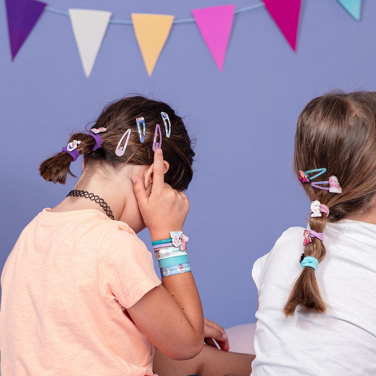 ACCESORIOS PELO ELASTICO FROZEN PACK X 4 - ILUSION SHOP