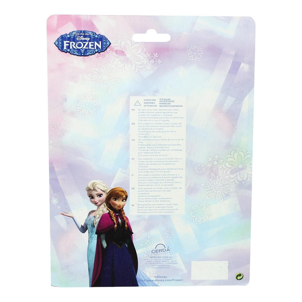 BLISTER ACCESORIO PELO + CEPILLO FROZEN - ILUSION SHOP