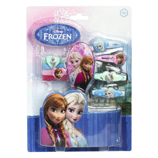 BLISTER ACCESORIO PELO + CEPILLO FROZEN - ILUSION SHOP